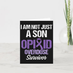 Overdose Awareness Warrior Survivor 38  Card
