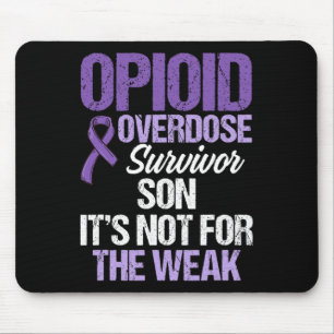 Overdose Awareness Warrior Survivor 40 Mouse Pad