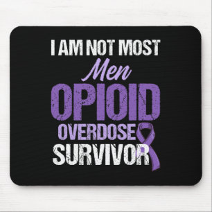 Overdose Awareness Warrior Survivor 41 Mouse Pad