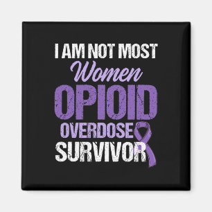 Overdose Awareness Warrior Survivor 51  Magnet
