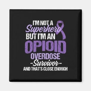 Overdose Awareness Warrior Survivor 64 Magnet