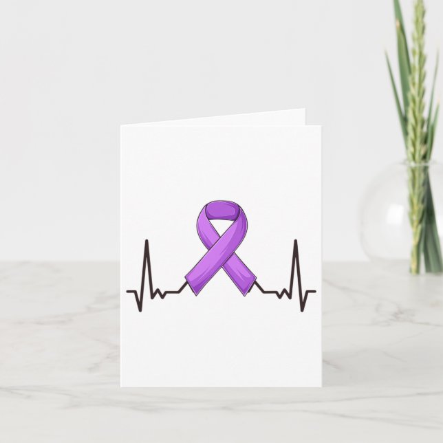 Overdose Day Awareness Costume Pulse  Card (Front)