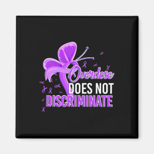 Overdose Does Not Discriminate Purple Awareness Ri Magnet