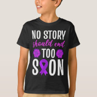 Overdose No Story Should End Too Soon Purple Ribbo