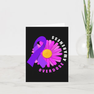 Overdose Opioid Drug Overdose Awareness Card