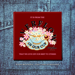 OVERFLOW Button by Adiela Akoo