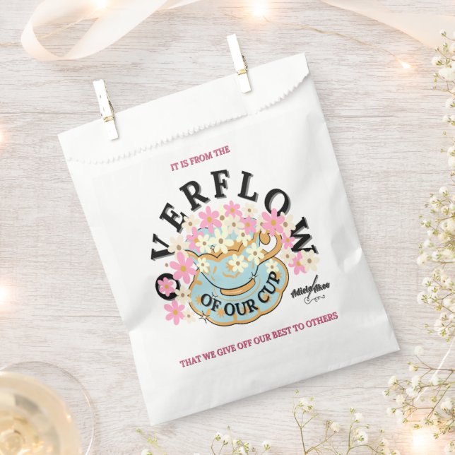 OVERFLOW Favour Bag designed by Poet Adiela Akoo (Clipped)