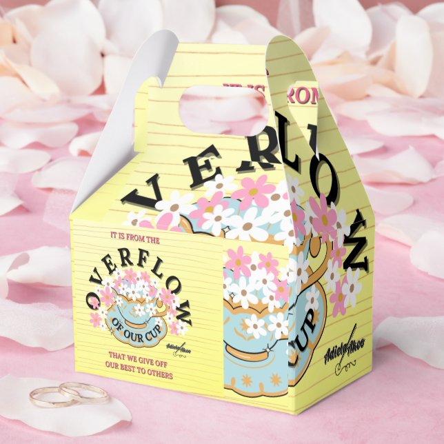 OVERFLOW Favour Box designed by Adiela Akoo (Wedding)