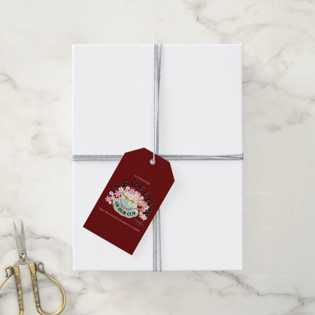 OVERFLOW Gift Tag by Adiela Akoo (With Twine)