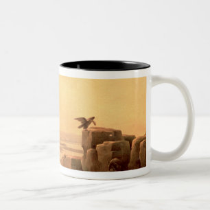 Overflow of the Nile, 1842 Two-Tone Coffee Mug