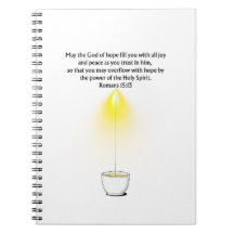 Overflow With Hope - Romans 15:13 Journal