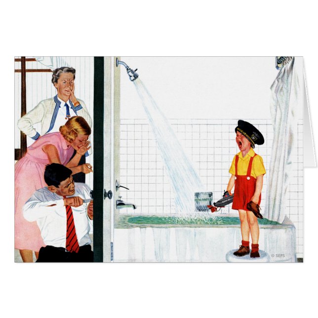 Overflowing Tub (Front Horizontal)