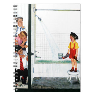 Overflowing Tub Notebook