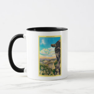 Overhanging Rock at Glacier PointYosemite, CA Mug