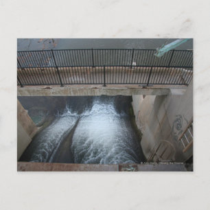 Overholser Dam Postcard