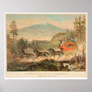 Overland Mail Company (1268A) Poster
