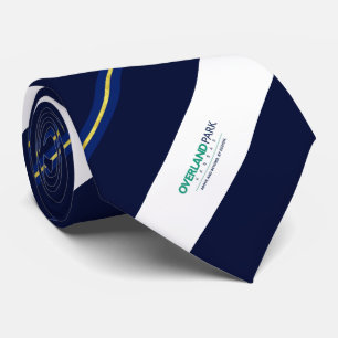 Overland Park (Kansas) city flag Neck Tie