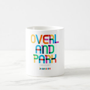 Overland Park Kansas Mid Century, Pop Art, Coffee Mug