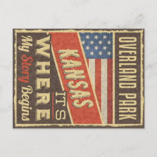 Overland Park Kansas Postcard