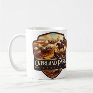 Overland Park, Kansas Vintage Coffee Mug