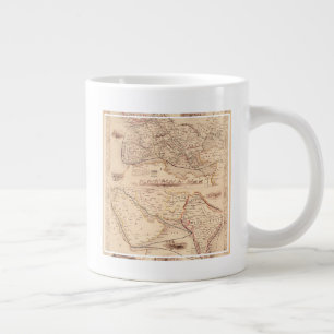 Overland Route to India Large Coffee Mug
