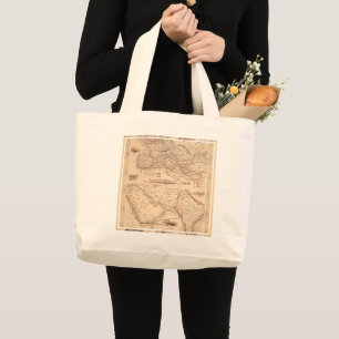 Overland Route to India Large Tote Bag