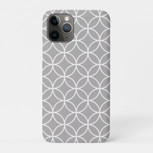 Overlapping Circles Pattern iPhone 11 Pro Case