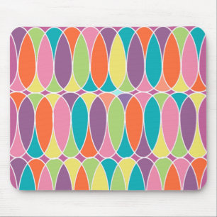 Overlapping Eggs Mouse Pad