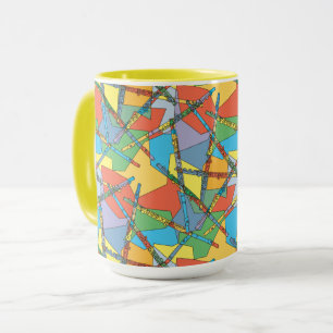 Overlapping Flutes Mug