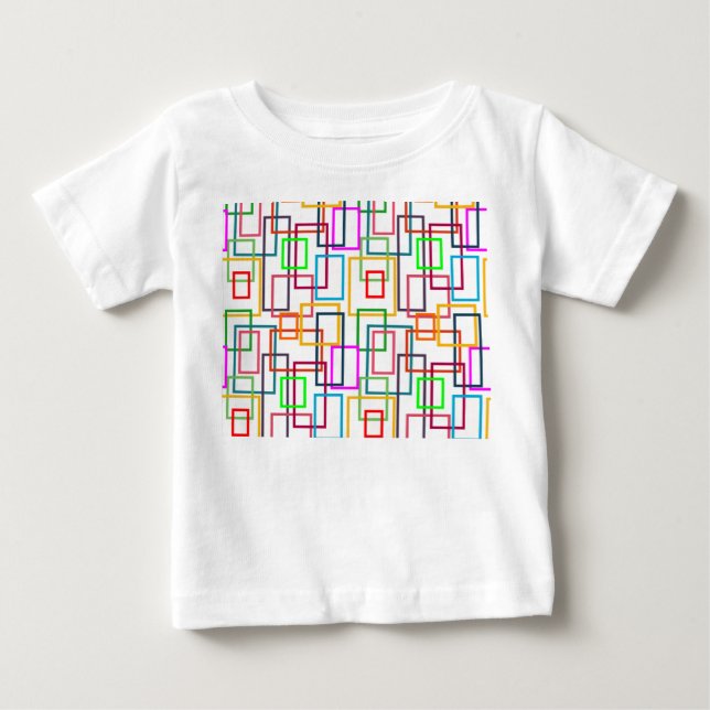 Overlapping Rectangles  Baby T-Shirt (Front)
