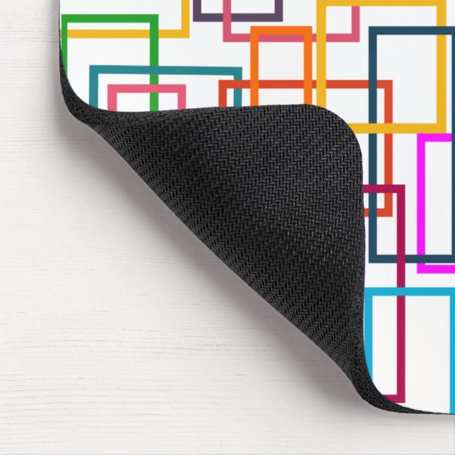 Overlapping Rectangles  Mouse Pad (Corner)