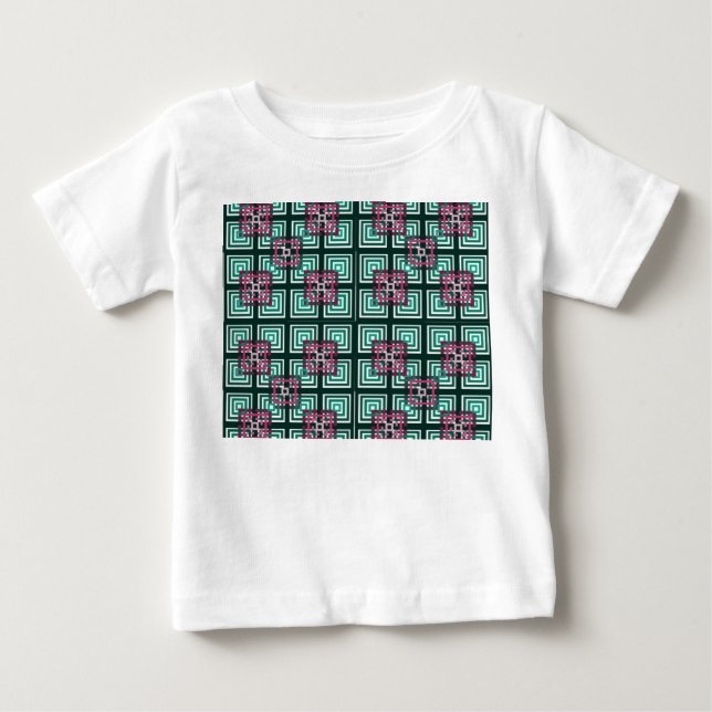 Overlapping Squares  Baby T-Shirt (Front)