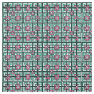 Overlapping Squares  Fabric