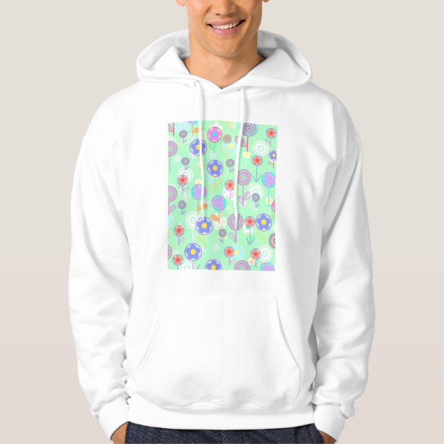 Overlayer Flowers Hoodie (Front)