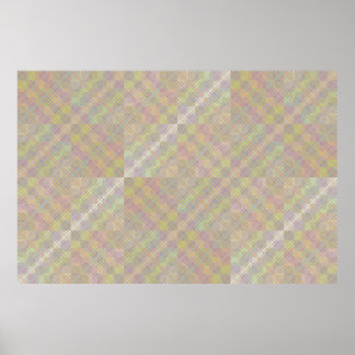 Overlaying factor checkerboards poster