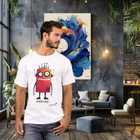 Overloaded Robot | Funny Geek T-Shirt for Adults
