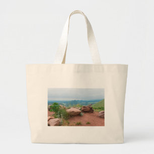 Overlook at Red Rocks Park Large Tote Bag