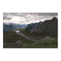 Overlook in the Brooks Range: 17x11
