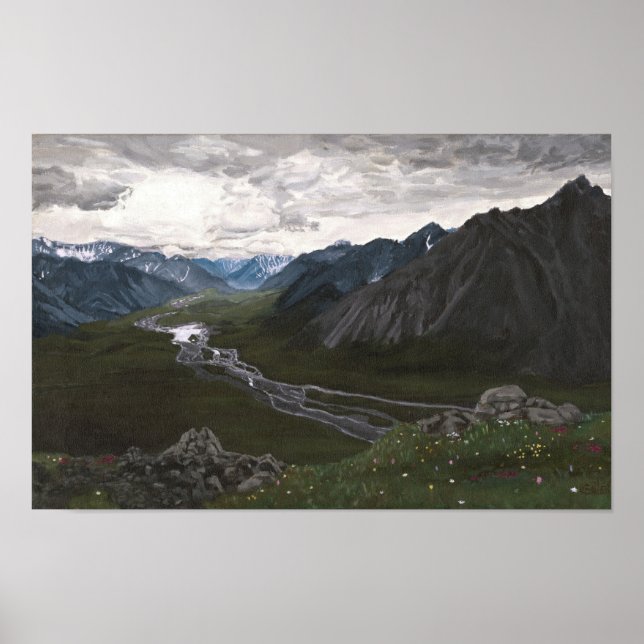 Overlook in the Brooks Range: 17x11 Poster (Front)