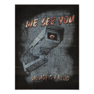 Overlook - Techno-Dystopian Streetwear Design Photo Print