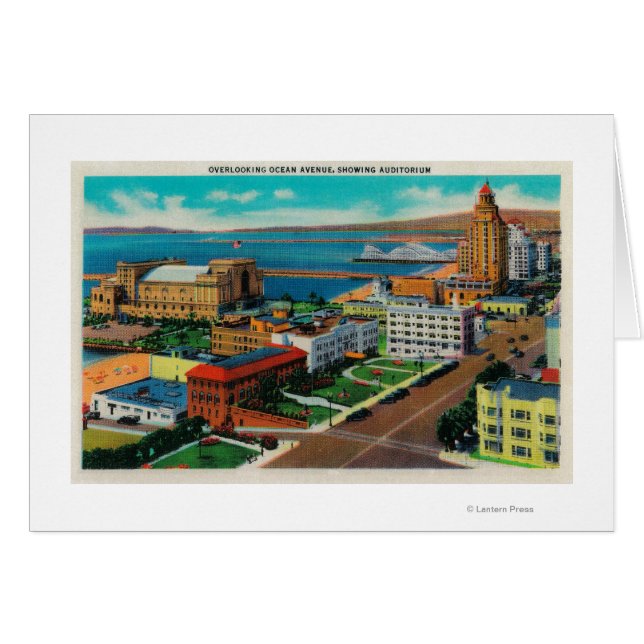 Overlooking Ocean Avenue, showing Auditorium (Front Horizontal)