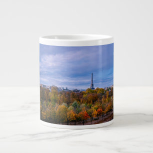 Overlooking the  the Tuileries Garden  Large Coffee Mug