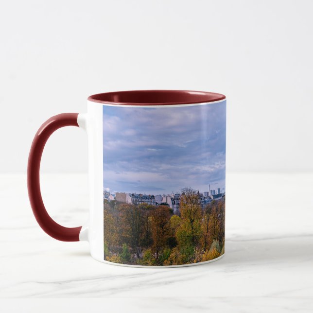 Overlooking the  the Tuileries Garden  Mug (Left)