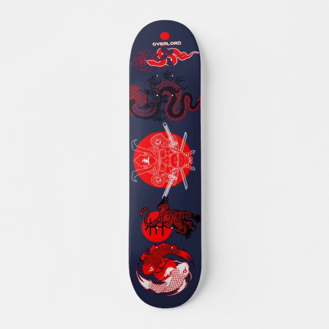 Overlord all combined skateboard (Front)