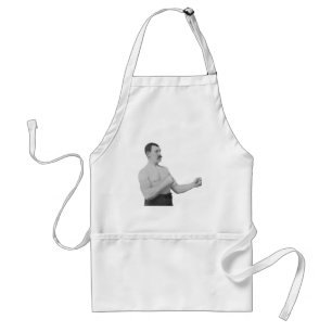Overly Manly Man Meme Standard Apron