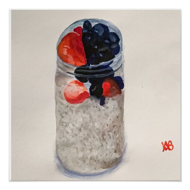 Overnight Oats Poster (Front)