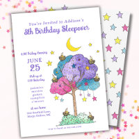Overnight Sleepover Birthday Slumber Party