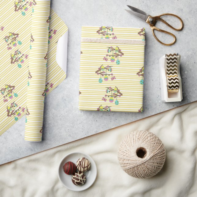 overnight  wrapping paper (Crafts)
