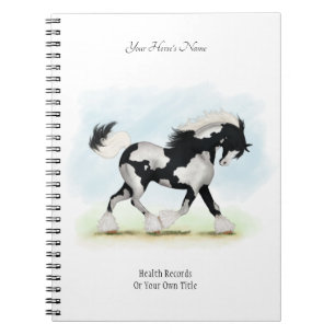Overo Gypsy Personalised Horse Owner's Journal