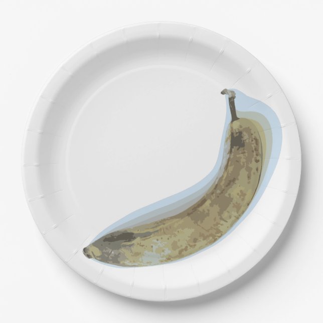 Overripe Banana Plate (Front)